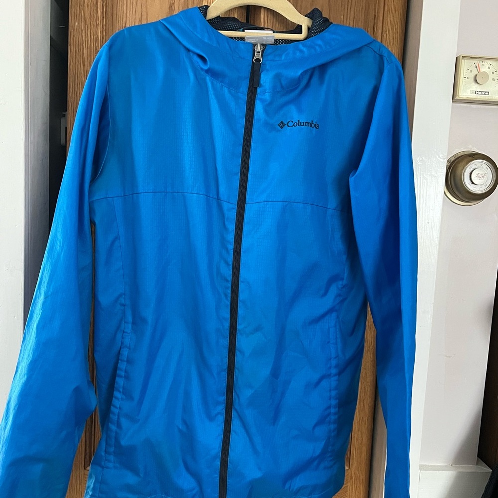 Columbia Sportswear Lightweight Softshell Rain Jacket Boys Youth Sz XL 18-20